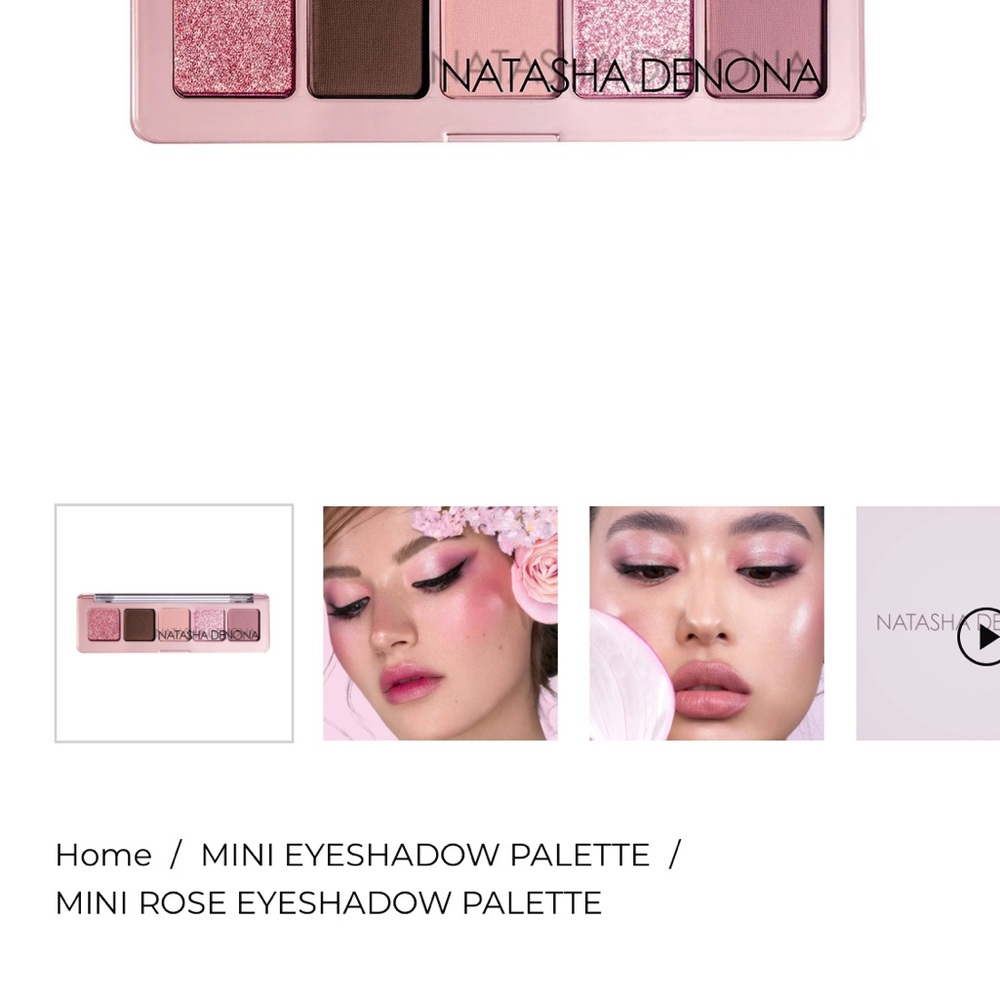 Natasha Denona Rose & Wood Eyeshadow Palette
